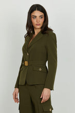 Carica l&#39;immagine nel visualizzatore di Gallery, Giacca con cintura
