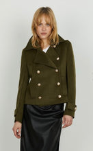 Carica l&#39;immagine nel visualizzatore di Gallery, Coat panno con bottoni
