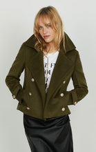 Carica l&#39;immagine nel visualizzatore di Gallery, Coat panno con bottoni
